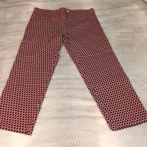 Women's Geometric Ankle Pants